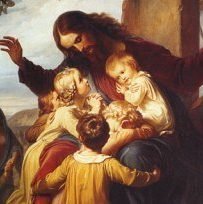 Jesus with the children
